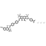 CAS 登录号：4656-30-8， 三钠4-氨基-6-({4'-[(7-氨基-1-羟基-3-磺酸-2-萘基)偶氮]-4-联苯基}偶氮)-5-羟基-3-[(4-硝基苯基)偶氮]-2,7-萘二磺酸酯