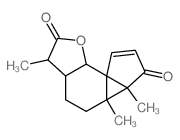 CAS 登录号：467-41-4， Lumisantonin
