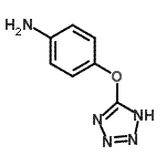 CAS 登录号：467226-44-4， 4-(1H-四唑-5-基氧基)苯胺