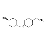 CAS 登录号：467425-18-9， 反式-4-[(4-乙基环己基)氨基]环己醇