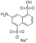 CAS 登录号:4681-22-5, 3-氨基-1,5-萘二磺酸单钠盐