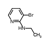 CAS 登录号：468718-55-0， 3-溴-N-乙基-2-吡啶胺