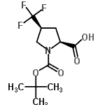 CAS#: 470482-41-8, (4S)-1-{[(2-Methyl-2-Propanyl)Oxy]Carbonyl}-4-(Trifluoromethyl)-L-Proline