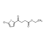 CAS 登录号：473694-31-4， 乙基4-(5-氯-2-噻吩基)-4-氧代丁酸酯