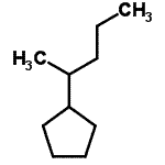 CAS 登录号：4737-43-3， 2-戊烷基环戊烷