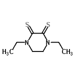 CAS 登录号：474642-79-0， 1,4-二乙基-2,3-哌嗪二硫酮