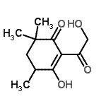 CAS 登录号：474942-28-4， 2-羟基乙酰基-3-羟基-4,6,6-三甲基-2-环己烯-1-酮