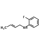 CAS 登录号：475039-70-4， N-[(2E)-2-丁烯-1-基]-2-氟苯胺