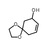 CAS 登录号：475051-27-5， 1,4-二氧杂螺[4.5]癸-8-烯-7-醇