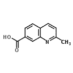 CAS 登录号：475098-86-3， 2-甲基-7-喹啉羧酸