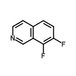 CAS 登录号：475994-57-1， 7,8-二氟异喹啉e
