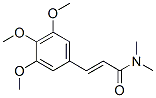CAS#: 4769-33-9, 3-(3,4,5-Trimethoxyphenyl)-N,N-Dimethylpropenamide