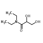CAS 登录号：477211-58-8， N,N-二乙基-2,3-二羟基丙酰胺