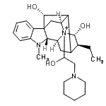 CAS 登录号：47739-41-3， (16xi,17R,21alpha)-17,21-二羟基-4-[2-羟基-3-(1-哌啶基)丙基]阿义马-4-鎓