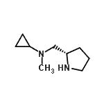CAS#: 477576-70-8, N-Methyl-N-[(2S)-2-Pyrrolidinylmethyl]Cyclopropanamine