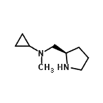 CAS 登录号：477577-14-3， N-甲基-N-[(2R)-2-吡咯烷基甲基]环丙胺