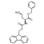 CAS 登录号：477578-53-3， 苄基(2S)-2-{[(9H-芴-9-基甲氧基)羰基]氨基}-4-戊烯酸酯