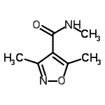 CAS 登录号：478031-36-6， N,3,5-三甲基-1,2-恶唑-4-甲酰胺