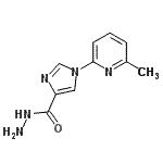 CAS#: 478063-72-8, 1-(6-Methyl-2-Pyridinyl)-1H-Imidazole-4-Carbohydrazide