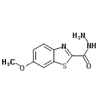 CAS 登录号：478165-98-9， 6-甲氧基-1,3-苯并噻唑-2-甲酰肼