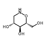 CAS 登录号：478175-48-3， (4R,5S,6R)-6-(羟基甲基)-1,2-恶嗪烷-4,5-二醇