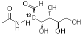 CAS 登录号：478529-39-4， 2-(乙酰氨基)-2-脱氧-D-葡萄糖-2-13C