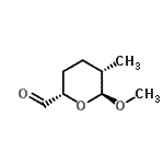 CAS 登录号：478693-75-3， (2S,5S,6S)-6-甲氧基-5-甲基四氢-2H-吡喃-2-甲醛