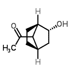 CAS 登录号：478943-96-3， 1-[(1R,2R,4R)-2-羟基双环[2.2.1]庚-7-基]乙酮