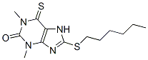 CAS#: 4791-38-2, 6,7-Dihydro-1,3-Dimethyl-8-(Hexylthio)-6-Thioxo-1H-Purin-2(3H)-One