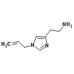 CAS 登录号：479408-50-9， 2-(1-烯丙基-1H-咪唑-4-基)乙胺