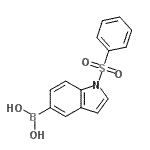 CAS 登录号：480438-51-5， [1-(苯磺酰基)-1H-吲哚-5-基]硼酸