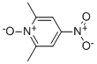 CAS#: 4808-64-4, 2,6-Dimethyl-4-Nitropyridine-1-Oxide