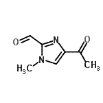 CAS 登录号：482586-80-1， 4-乙酰基-1-甲基-1H-咪唑-2-甲醛