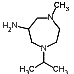 CAS 登录号：483303-70-4， 1-异丙基-4-甲基-1,4-二氮杂环庚-6-胺