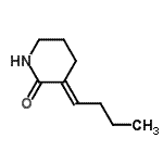 CAS 登录号：483305-41-5， (3E)-3-丁亚基-2-哌啶酮