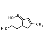CAS 登录号：483358-42-5， (1E)-N-羟基-3-甲基-5-丙基-2-环戊烯-1-亚胺