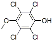 CAS 登录号：484-67-3， 4-甲氧基-2,3,5,6-四氯苯酚