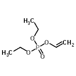 CAS 登录号：4851-64-3， 二乙基乙烯基磷酸酯