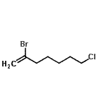CAS 登录号：485320-15-8， 2-溴-7-氯-1-庚烯