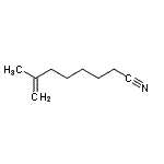 CAS 登录号：485320-20-5， 7-甲基-7-辛烯腈