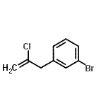 CAS 登录号：485320-29-4， 1-溴-3-(2-氯-2-丙烯-1-基)苯