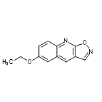 CAS 登录号：485334-90-5， 6-乙氧基[1,2]恶唑并[5,4-b]喹啉