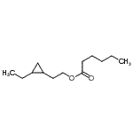 CAS 登录号：485787-16-4， 2-(2-乙基环丙基)乙基己酸酯