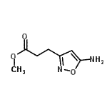 CAS 登录号：485807-07-6， 甲基3-(5-氨基-1,2-恶唑-3-基)丙酸酯