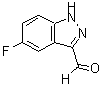 CAS 登录号：485841-48-3， 5-氟-1H-吲唑-3-甲醛