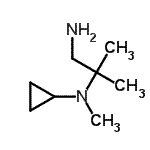 CAS 登录号：486414-31-7， N<sup>2</sup>-环丙基-N<sup>2</sup>,2-二甲基-1,2-丙烷二胺