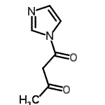 CAS 登录号：487060-63-9， 1-咪唑-1-基丁烷-1,3-二酮