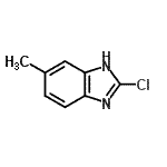 CAS 登录号：4887-94-9， 2-氯-6-甲基-1H-苯并咪唑