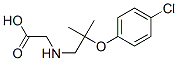 CAS 登录号：4896-55-3， N(2-(4-氯苯氧基)-2-甲基丙酰基)甘氨酸