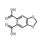 CAS#: 490-26-6, 1,3-Benzodioxole-5,6-Dicarboxylic Acid